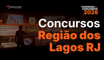 É uma imagem do post com o título Concursos Região dos Lagos RJ 2026 reúnem 1,8 mil vagas; veja!