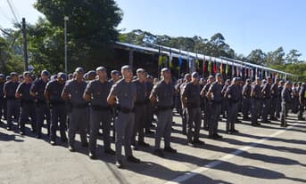 É uma imagem do post com o título Concurso PM SP: governo prevê reajuste de 10% e reestruturação