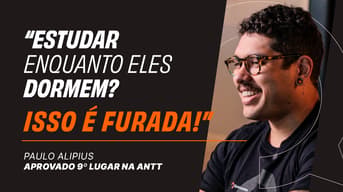 É uma imagem do post com o título Aprovado em 9º lugar no concurso ANTT revela rotina de estudos