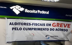 É uma imagem do post com o título Concurso Receita: greve dos auditores chega a quase 100 dias