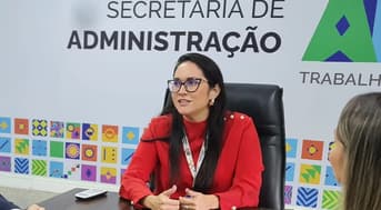 É uma imagem do post com o título Secretária anuncia preparativos de novos concursos AP para 2026