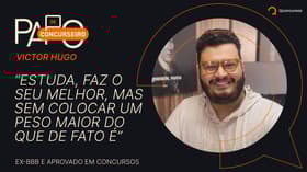 É uma imagem do post com o título Ex-BBB Victor Hugo é aprovado em concurso e conta sua trajetória