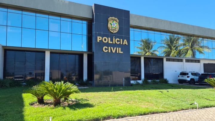 Fachada de delegacia da PC AL (Foto: Ascom/PC AL)