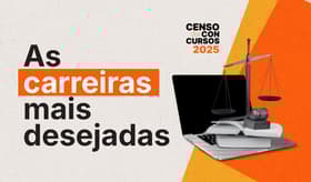 É uma imagem do post com o título Censo 2025: veja as carreiras mais buscadas pelos concurseiros