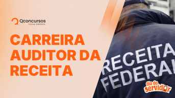É uma imagem do post com o título Concurso Receita Federal: auditor revela rotina da carreira