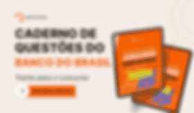É uma imagem do post com o título Caderno de questões do concurso Banco do Brasil: baixe grátis