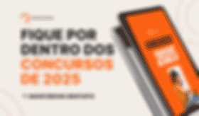 É uma imagem do post com o título Concursos 2025: ebook gratuito lista principais oportunidades