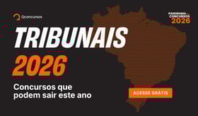 É uma imagem do post com o título Concurso Tribunais 2026: confira editais que podem sair este ano