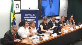 É uma imagem do post com o título Concursos Judiciário: audiência debate urgência e convocações