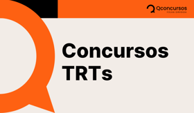 É uma imagem do post com o título Concursos TRTs 2025: veja as vagas em tribunais do trabalho