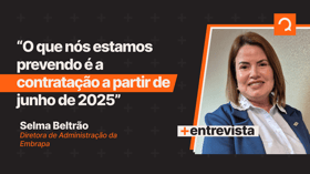 É uma imagem do post com o título Concurso Embrapa: diretora detalha prazos, cargos e lotações