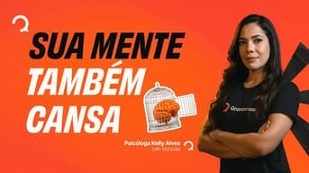 É uma imagem do post com o título Saúde mental do concurseiro: como cuidar dela no dia a dia