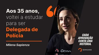 É uma imagem do post com o título Concurso PC SP: delegada revela trajetória até sonho de infância