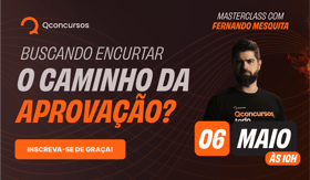 É uma imagem do post com o título Qconcursos e Fernando Mesquita: assista aula gratuita e exclusiva