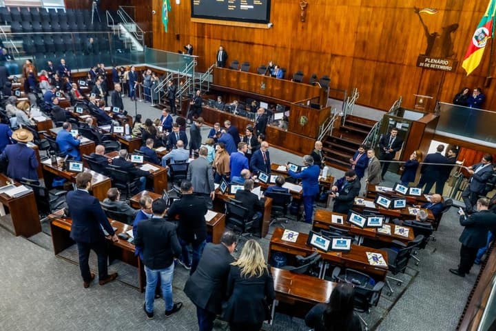 Plenário da AL RS (Foto: Fernando Gomes/Agência de Notícias AL RS)