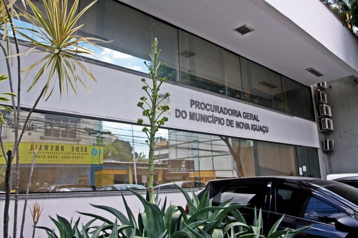 Fachada da Procuradoria-Geral do Município de Nova Iguaçu