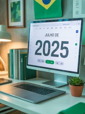 É uma imagem do post com o título Calendário do Concurseiro: inscrições, provas e eventos de julho