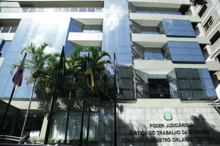 Fachada do TRT8