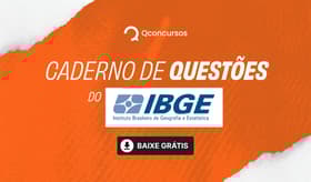 É uma imagem do post com o título Concurso IBGE temporários: caderno de questões para estudar agora