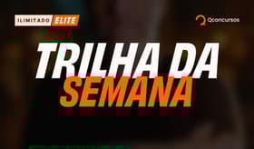 É uma imagem do post com o título O que é a Trilha da Semana do Qconcursos? Conheça a ferramenta!