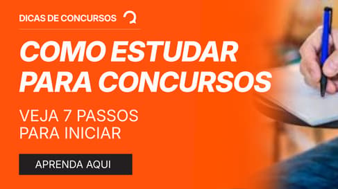 Como começar a estudar para concurso público? Veja passo a passo