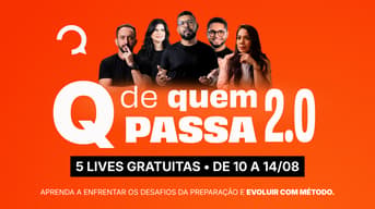 É uma imagem do post com o título Q de Quem Passa termina hoje com o que fazer após estudar teoria