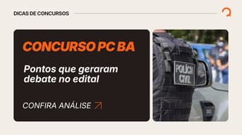 É uma imagem do post com o título Concurso PC BA: exigência de 70% vai eliminar candidatos? Entenda