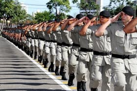 É uma imagem do post com o título Coronel confirma planejamento para novo concurso PM GO