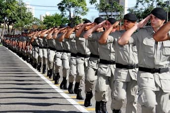 É uma imagem do post com o título Coronel confirma planejamento para novo concurso PM GO