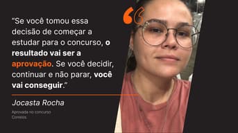 É uma imagem do post com o título Aprovada no concurso Correios vence cansaço e conquista 9º lugar