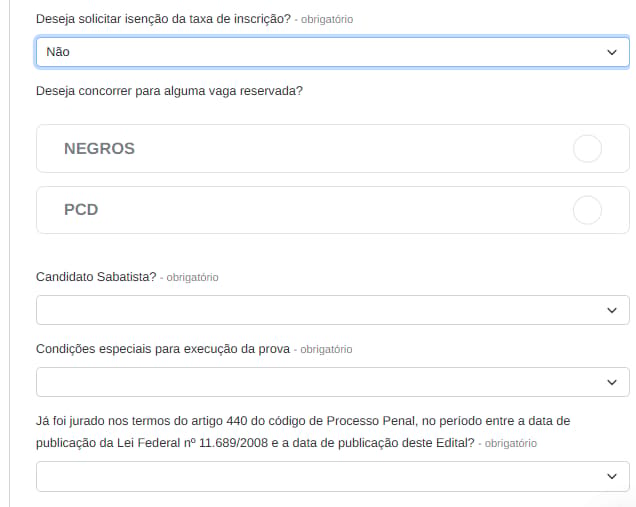 Inscrições concurso PC BA (Foto: Divulgação)