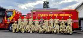 É uma imagem do post com o título Concurso Bombeiros PR: sai edital com 600 vagas para soldado