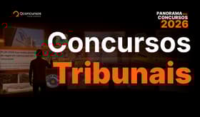 É uma imagem do post com o título Concursos Tribunais 2026: veja TRT RS, TJ CE e outros previstos