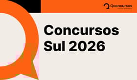 É uma imagem do post com o título Top 5 concursos 2026 no Sul: confira as vagas previstas