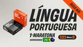 CNU - Bloco 8 -  Aula de Português  [Aula 21] #MaratonaQC