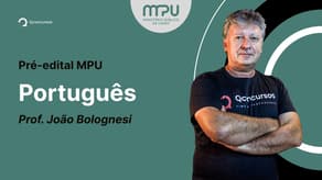 Concurso MPU: aula de Português | Conjunção Coordenativa