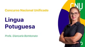 Concurso Nacional Unificado - Aula de Lingua Potuguesa
