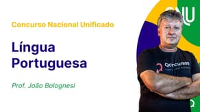 Concurso Nacional Unificado - Lingua Portuguesa | Revisão Gramatical: Conjunção